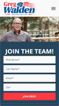 Mobile Screenshot of gregwalden.com